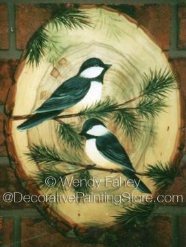 Whispering Pine Chickadees ePacket - Wendy Fahey - PDF DOWNLOAD